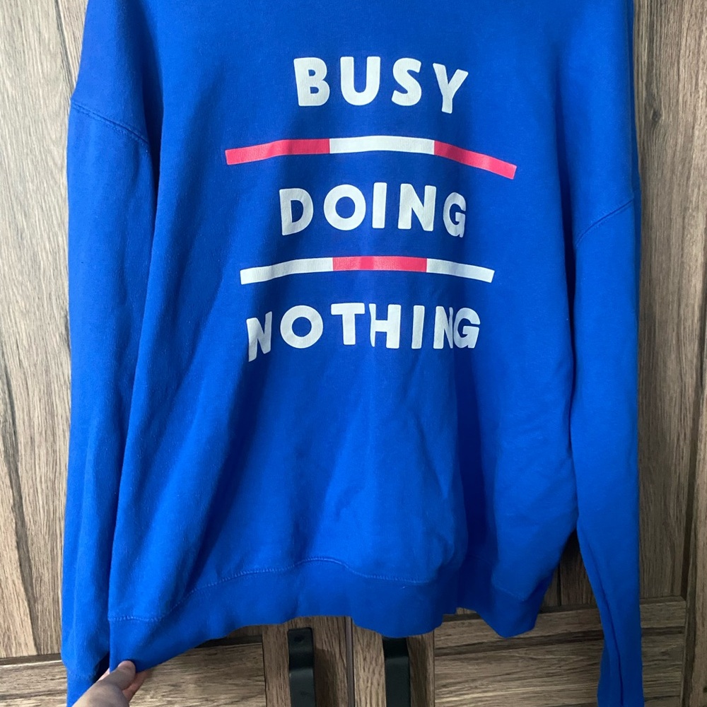 Wound Up Royal Blue Sweatshirt